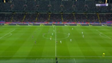 ملخص مباراة برشلونة واتلتيكو مدريد (1-2) الدوري الاسباني